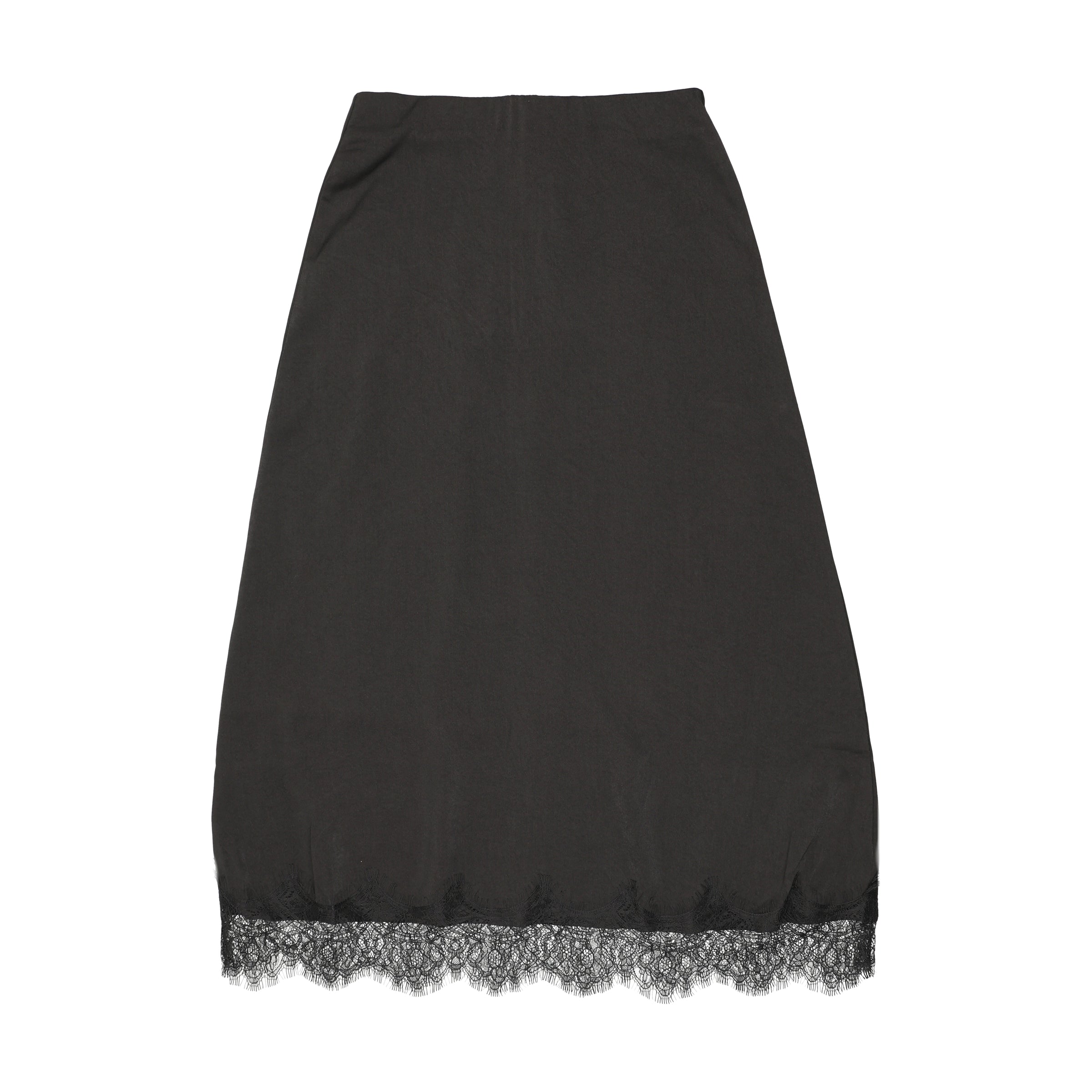 E013/ E014 EMM LACE SLIP SKIRT + KNIT WRAP TOP SET