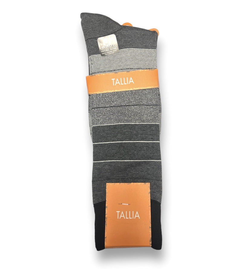 TS7226 TALLIA STRIPE W SHIMMER MENS SOCK