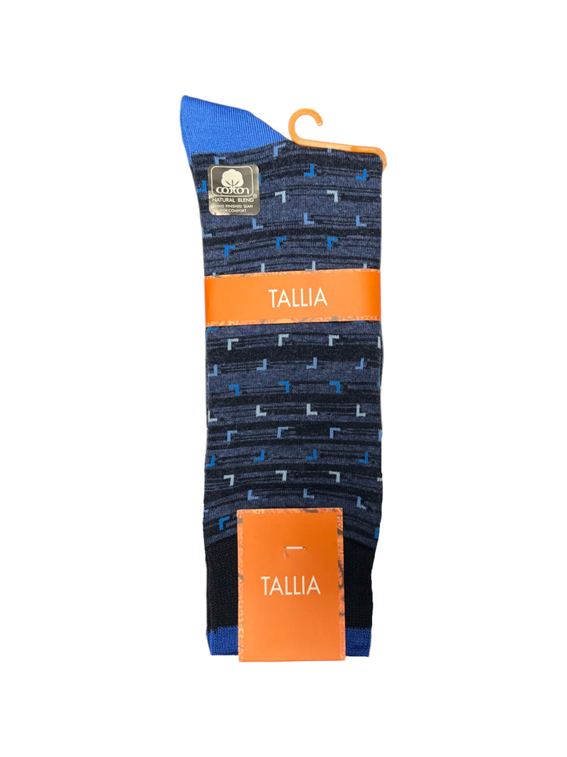 TS7251 TALLIA BLUE L MENS SOCK