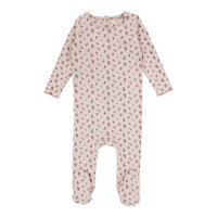 LILETTE VINTAGE FLORAL FOOTIE + BONNET