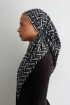 SCARF BAR VERSATILE PRETIED ( VELVET GRIP)