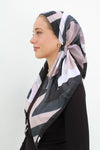 SCARF BAR VERSATILE PRETIED ( VELVET GRIP)