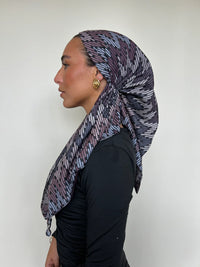SCARF BAR VERSATILE PRETIED ( VELVET GRIP)