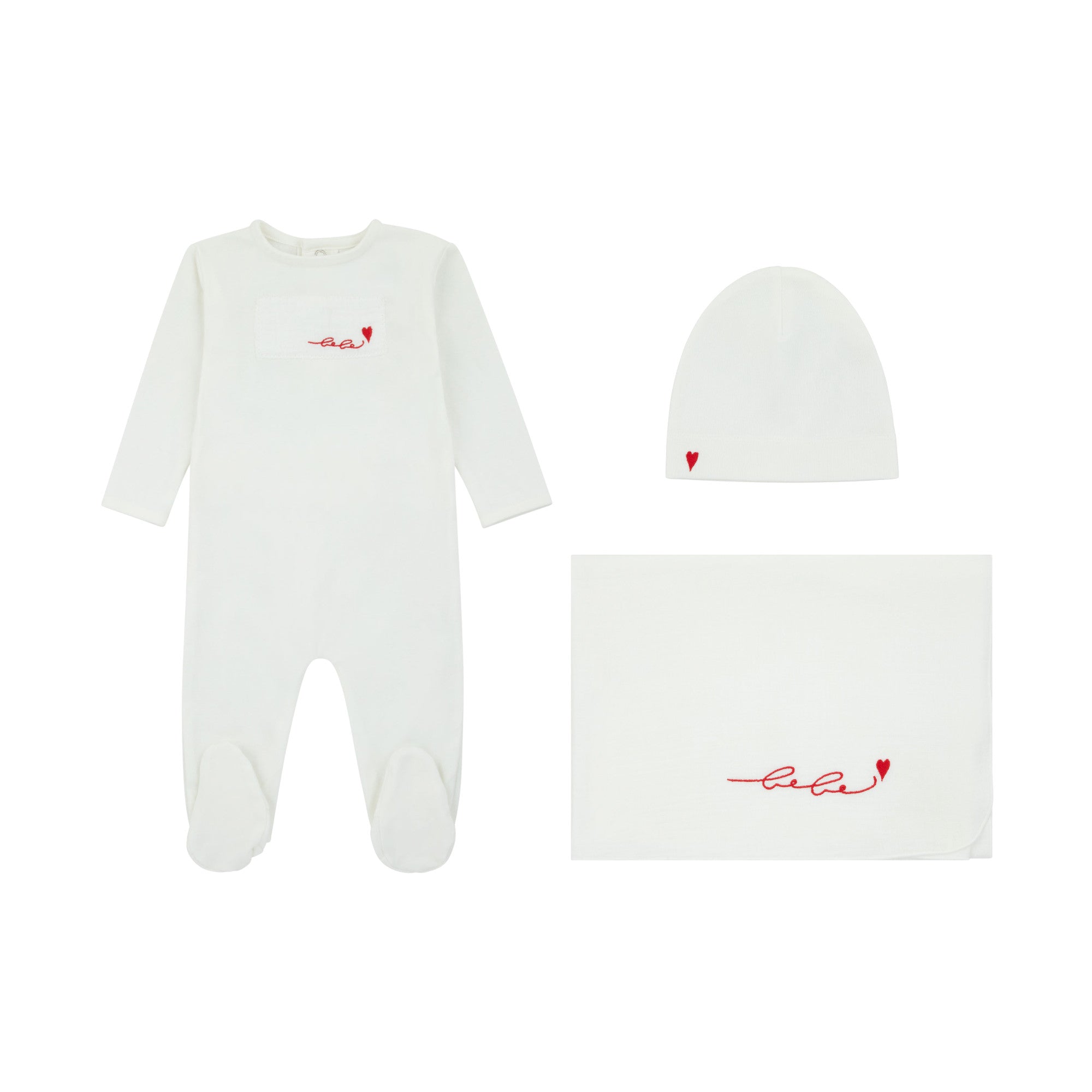 215201 NOGGI MUSLIN PATCH FOOTIE 3PC SET