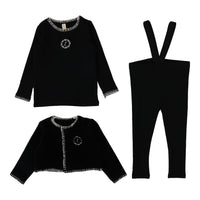 LILETTE VELOUR CARDI LOUNGE 3PC SET