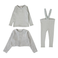 LILETTE VELOUR CARDI LOUNGE 3PC SET