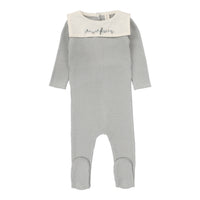 LILETTE KNIT COLLAR FOOTIE