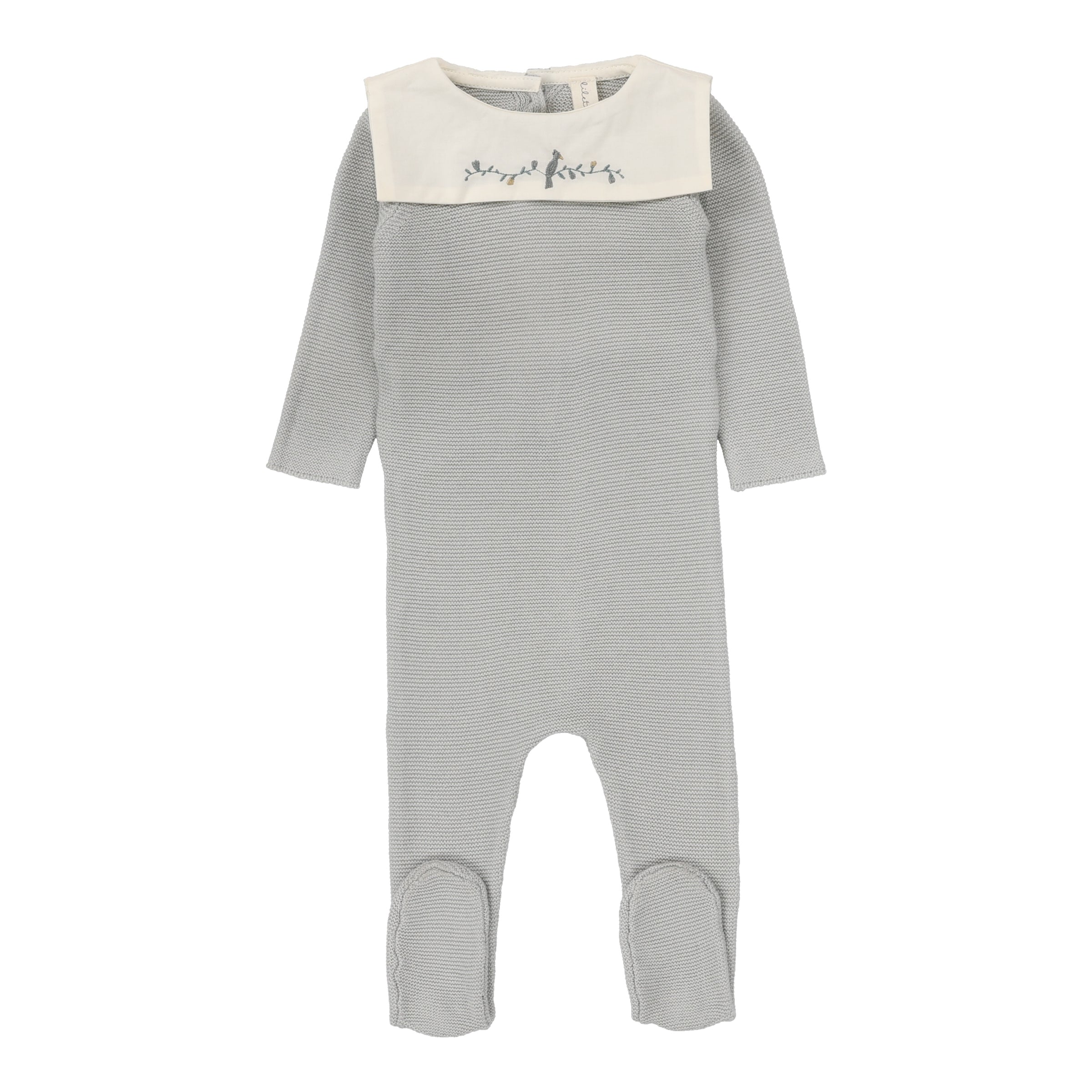 LILETTE KNIT COLLAR FOOTIE