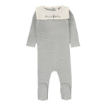 LILETTE KNIT COLLAR FOOTIE