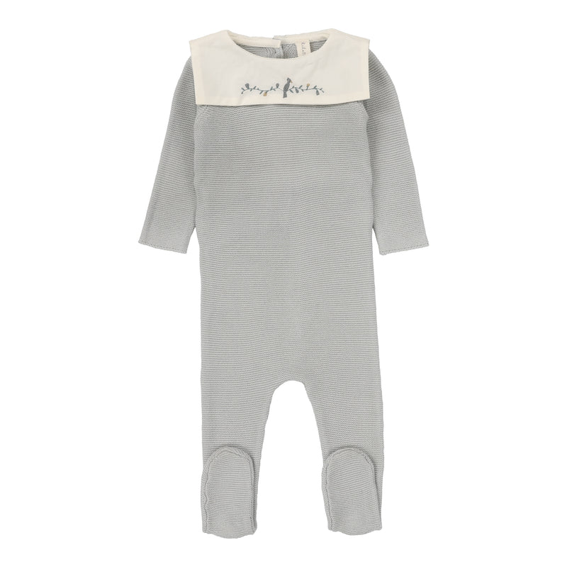 LILETTE KNIT COLLAR FOOTIE