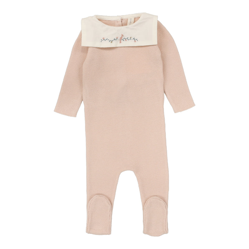LILETTE KNIT COLLAR FOOTIE