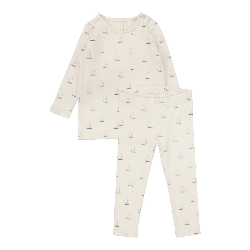 LILETTE NAUTICAL LONG SLEEVE 2PC SET