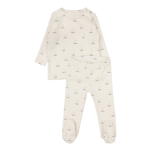 LILETTE NAUTICAL LONG SLEEVE 2PC SET