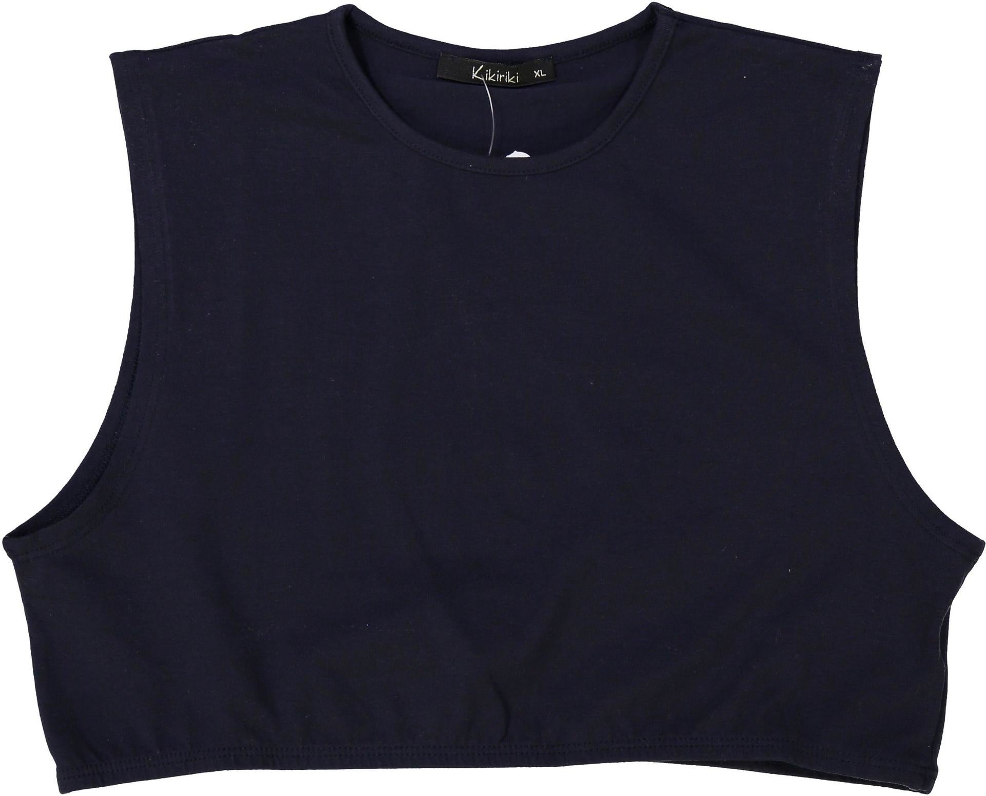 14915 KIKI RIKI SLEEVELESS CROP SHELL