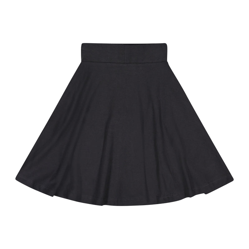 TEELA LADIES BASIC KNIT CIRCLE SKIRT