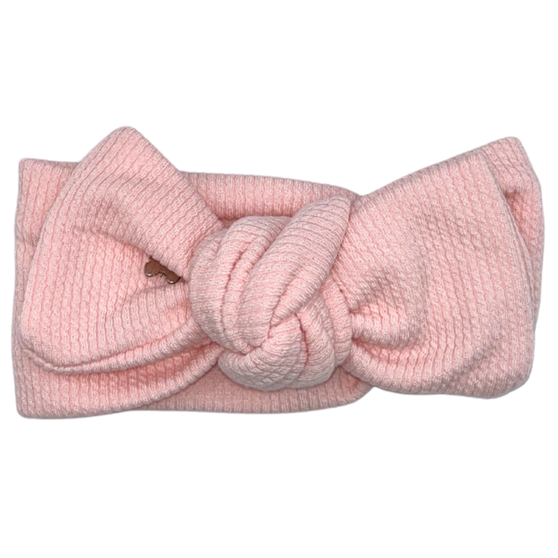 ARABELLE RIBBED BOW BABY BAND