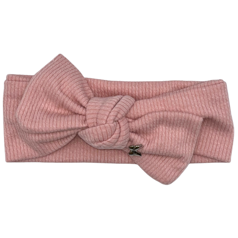 ARABELLE RIBBED BOW BABY BAND