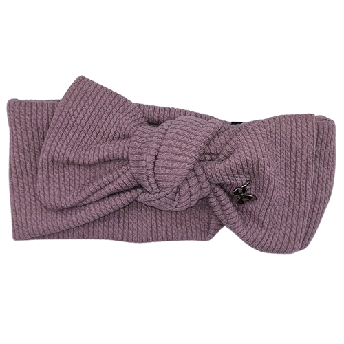 ARABELLE RIBBED BOW BABY BAND
