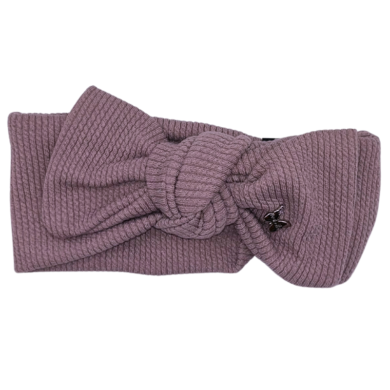 ARABELLE RIBBED BOW BABY BAND