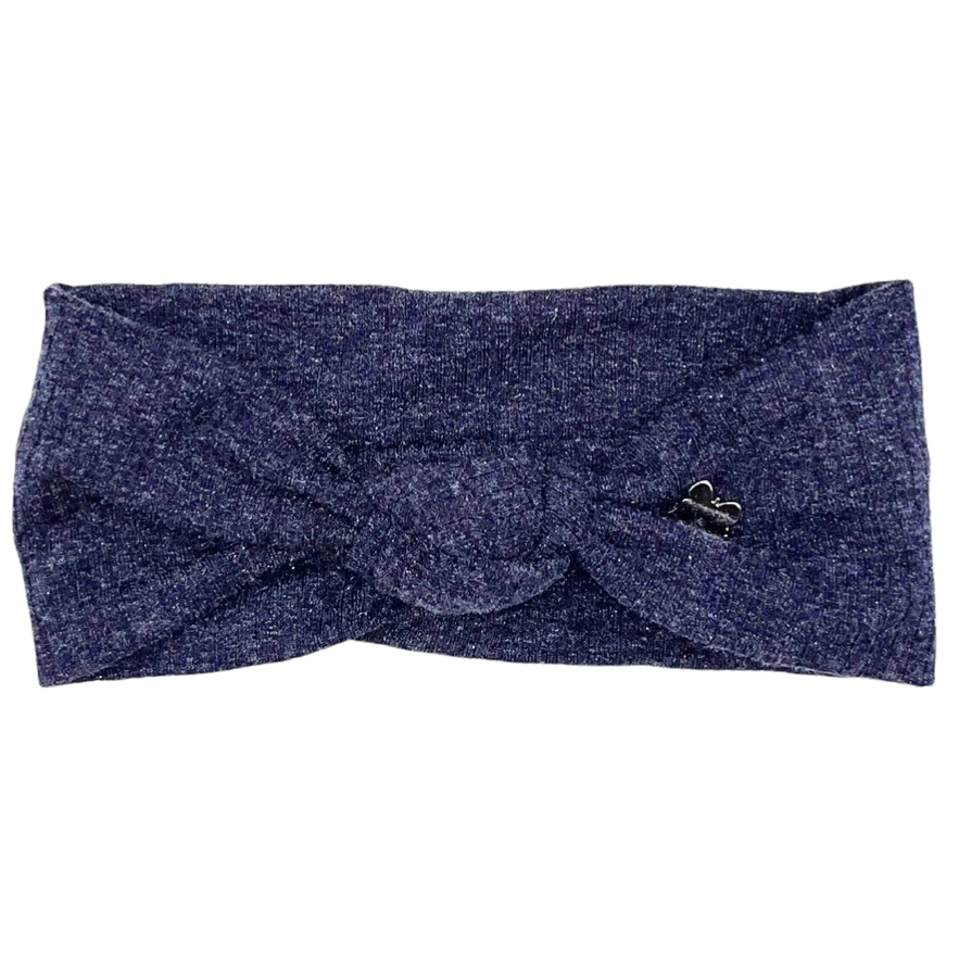 ARABELLE RIBBED TOP KNOT BABY BAND