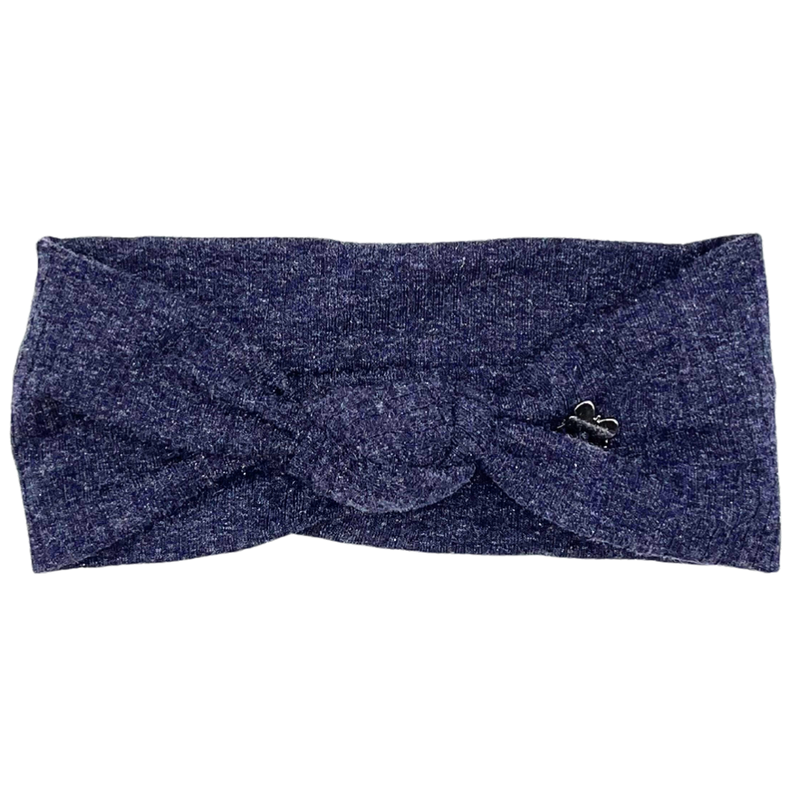 ARABELLE RIBBED TOP KNOT BABY BAND