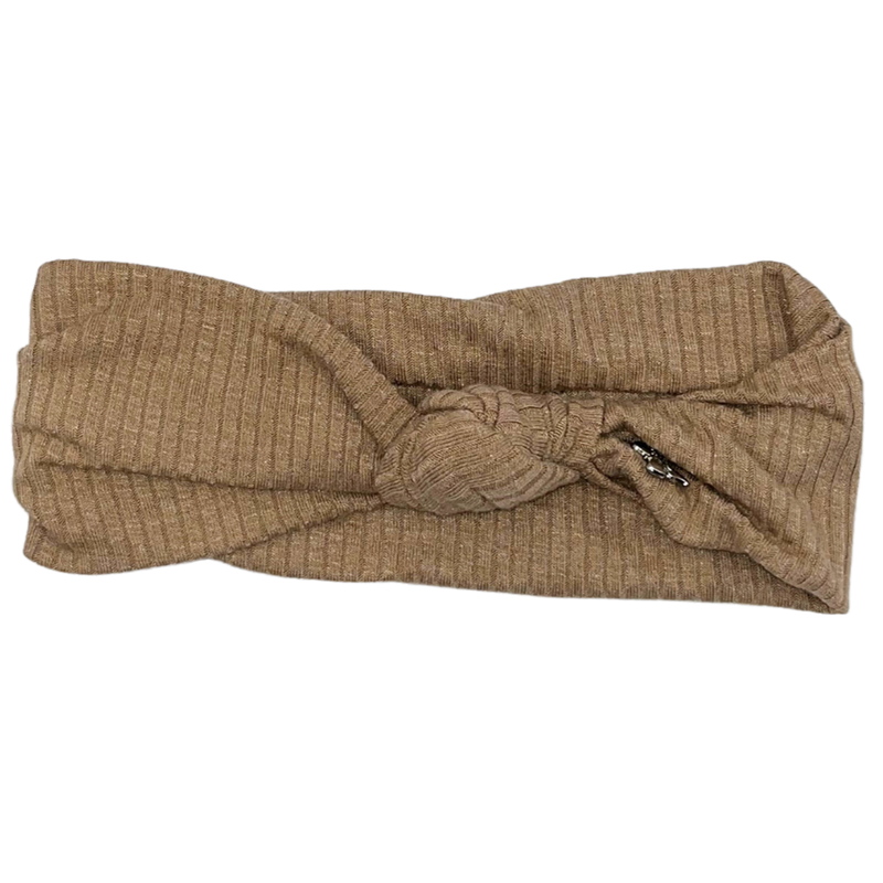 ARABELLE RIBBED TOP KNOT BABY BAND
