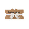B1255 HEIRLOOMS SPRING LACE SMALL BOW BABY BAND