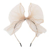 H1254 HEIRLOOMS WAVY TULLE BOW HB
