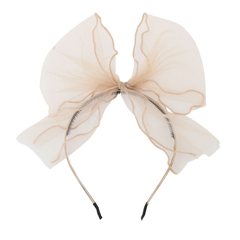 H1254 HEIRLOOMS WAVY TULLE BOW HB