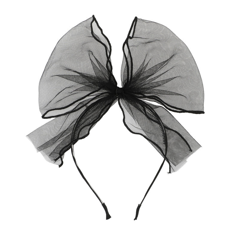 H1254 HEIRLOOMS WAVY TULLE BOW HB