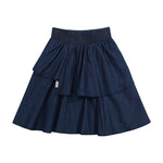 16-014 TEELA DENIM BLOCK SKIRT