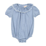 16-021 TEELA BABY FRINGE COLLAR ROMPER
