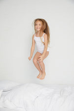 f105 feathers girls solid white briefs