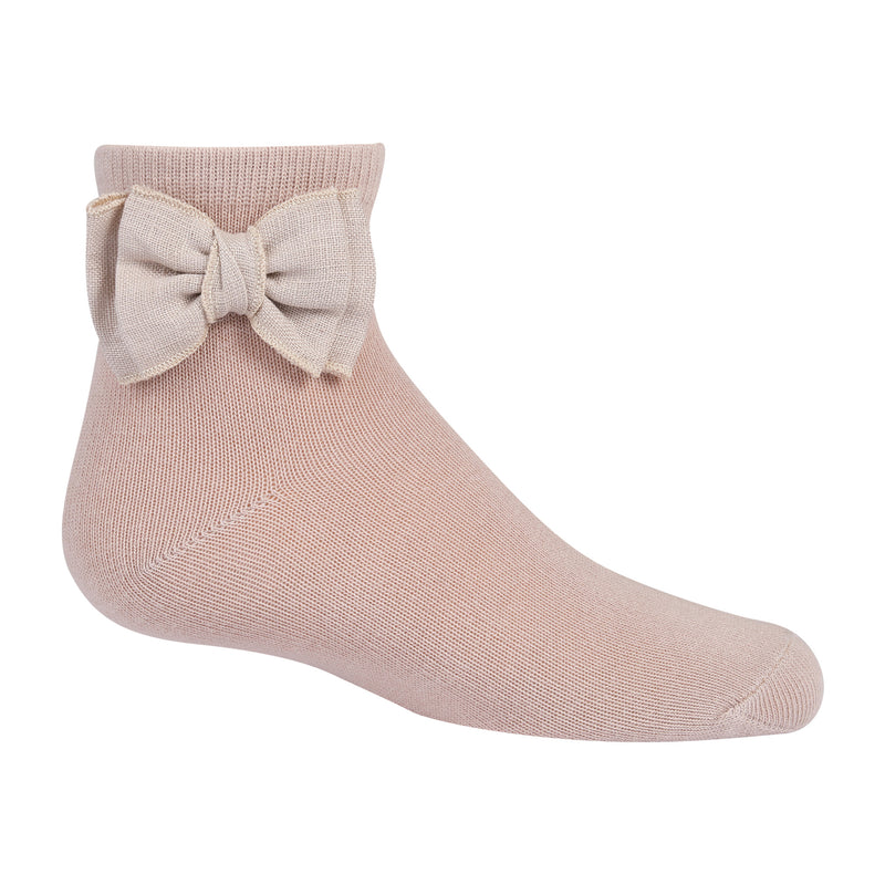 ZUBII LINEN BOW ANKLET 203