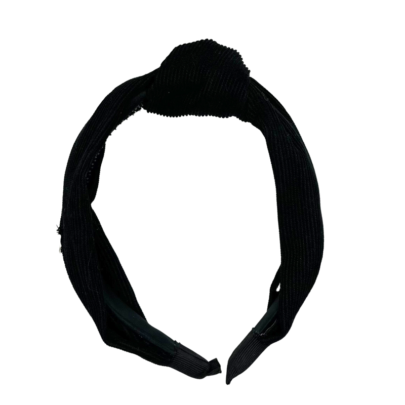 ARABELLE CORDUROY TOP KNOT HEADBAND 2032