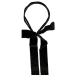 ARABELLE VELVET HEADBAND WITH SASH 2041