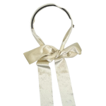 ARABELLE VELVET HEADBAND WITH SASH 2041