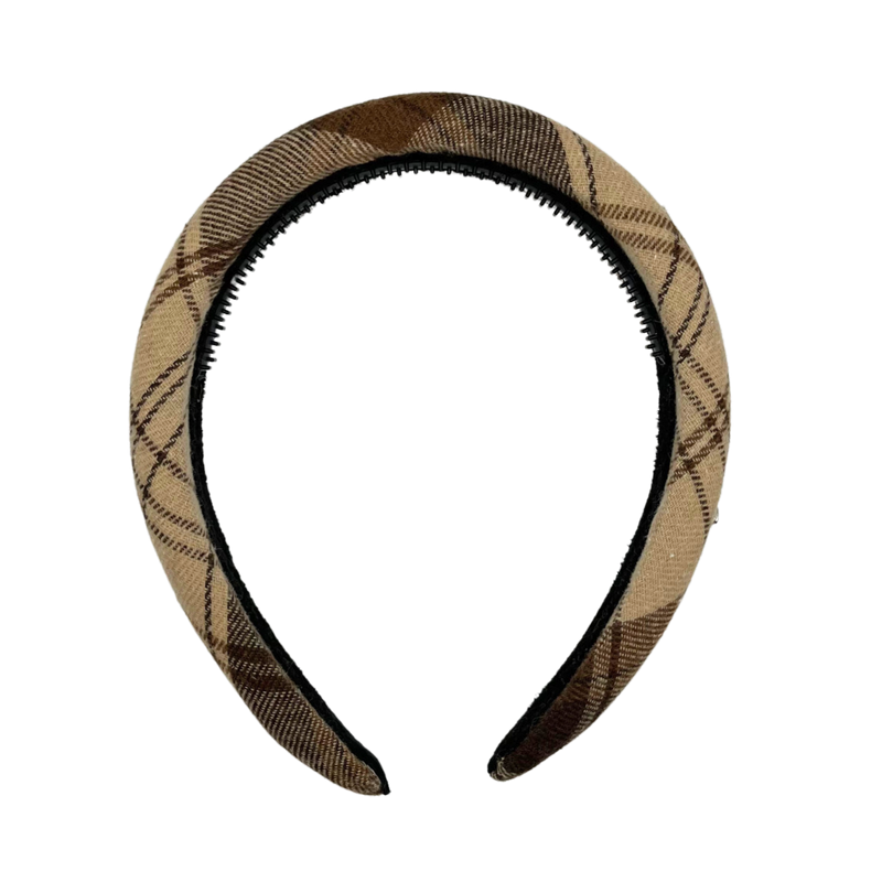 ARABELLE PLAID HEADBAND 2045