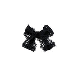 C1301S HEIRLOOMS VELVET LACE SMALL BOW