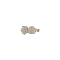 C1314S HEIRLOOMS BRUSHED RIB 2 FLOWER CLIP