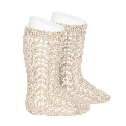 2518/2 CONDOR CROCHET KNEE SOCK