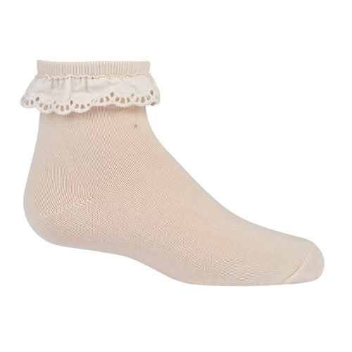 293 ZUBII MINI EYELET ANKLE SOCK