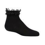 296 ZUBII SHEER FLOWER BORDER ANKLE
