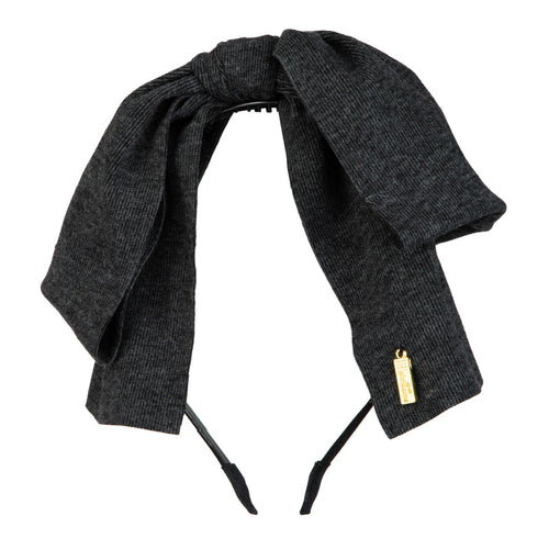 H1305B HEIRLOOMS HEATHER BOW HEADBAND
