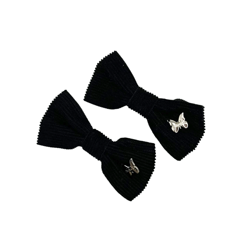 ARABELLE CORDUROY MINI CLIP SET 3034