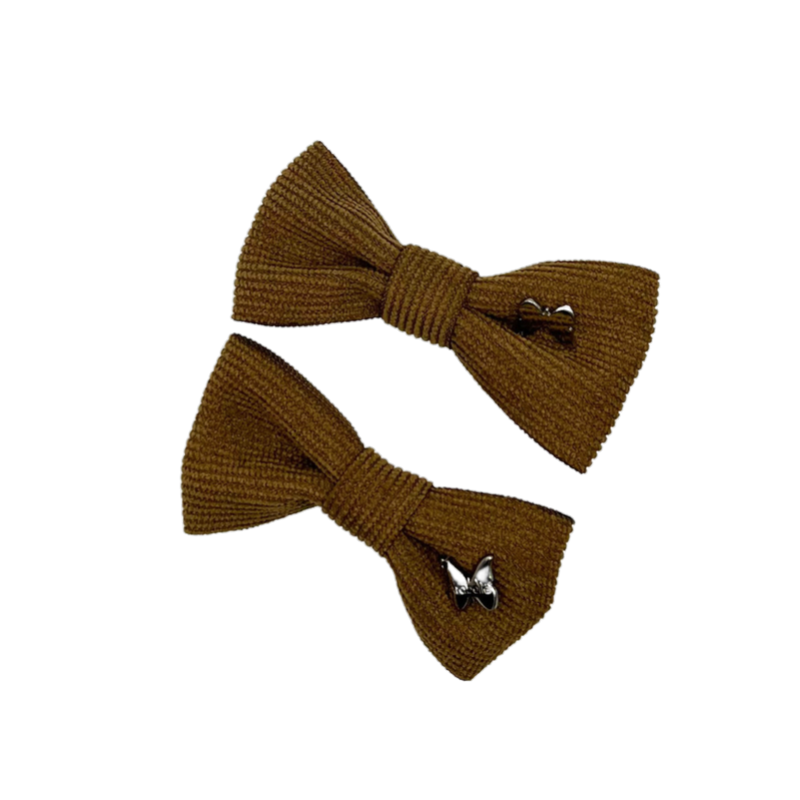 ARABELLE CORDUROY MINI CLIP SET 3034