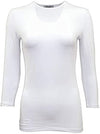13278 KIKI RIKI 3/4 SLEEVE SHELL