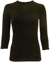 13278 KIKI RIKI 3/4 SLEEVE SHELL