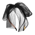 H1350B HEIRLOOMS CRINKLY BOW HEADBAND