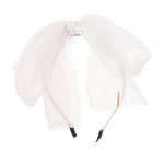 H1350B HEIRLOOMS CRINKLY BOW HEADBAND